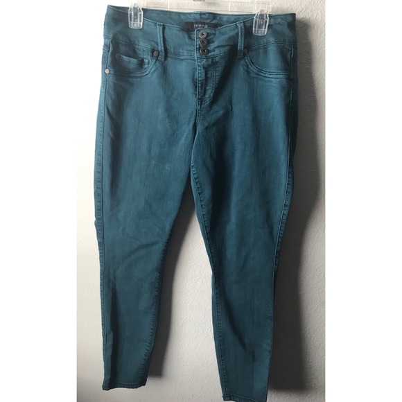 Torrid Mid Rise Jeggings - Picture 2 of 4